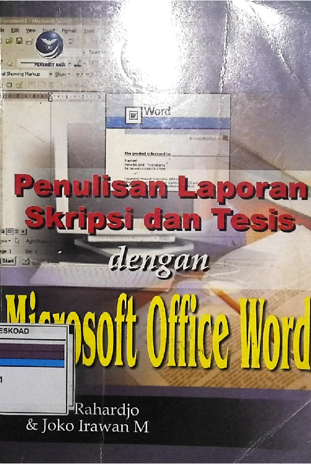 Penulisan Laporan Skripsi Dan Tesis